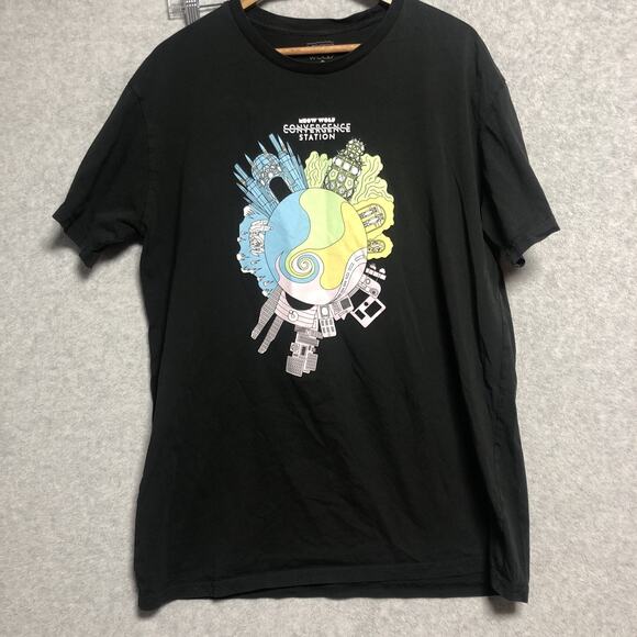 Meow Wolf T Shirt Adult Sz XL Convergence Station Denver, CO. Dark Green - Picture 1 of 9